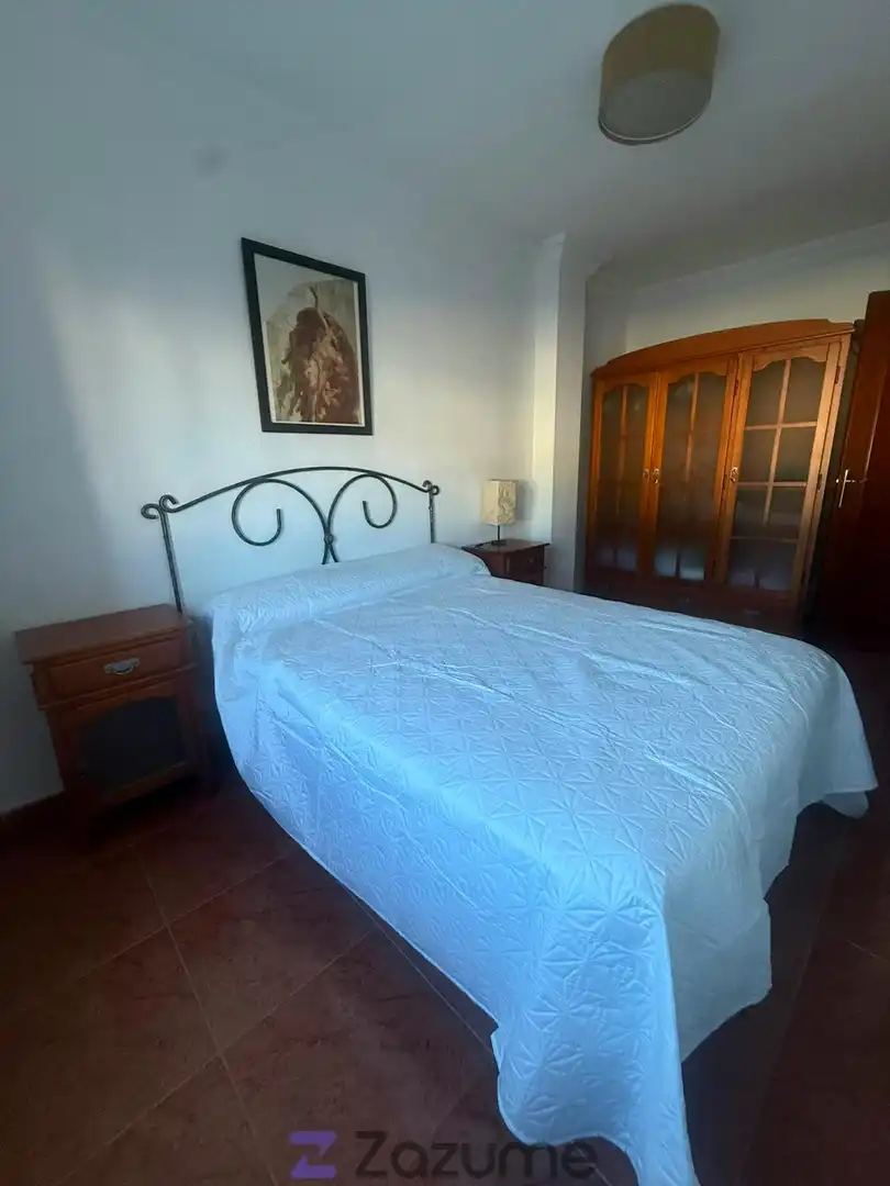 Schlafzimmer von Wohnung zur Miete in Huelva mit Klimaanlage, Möbliert und Ofen