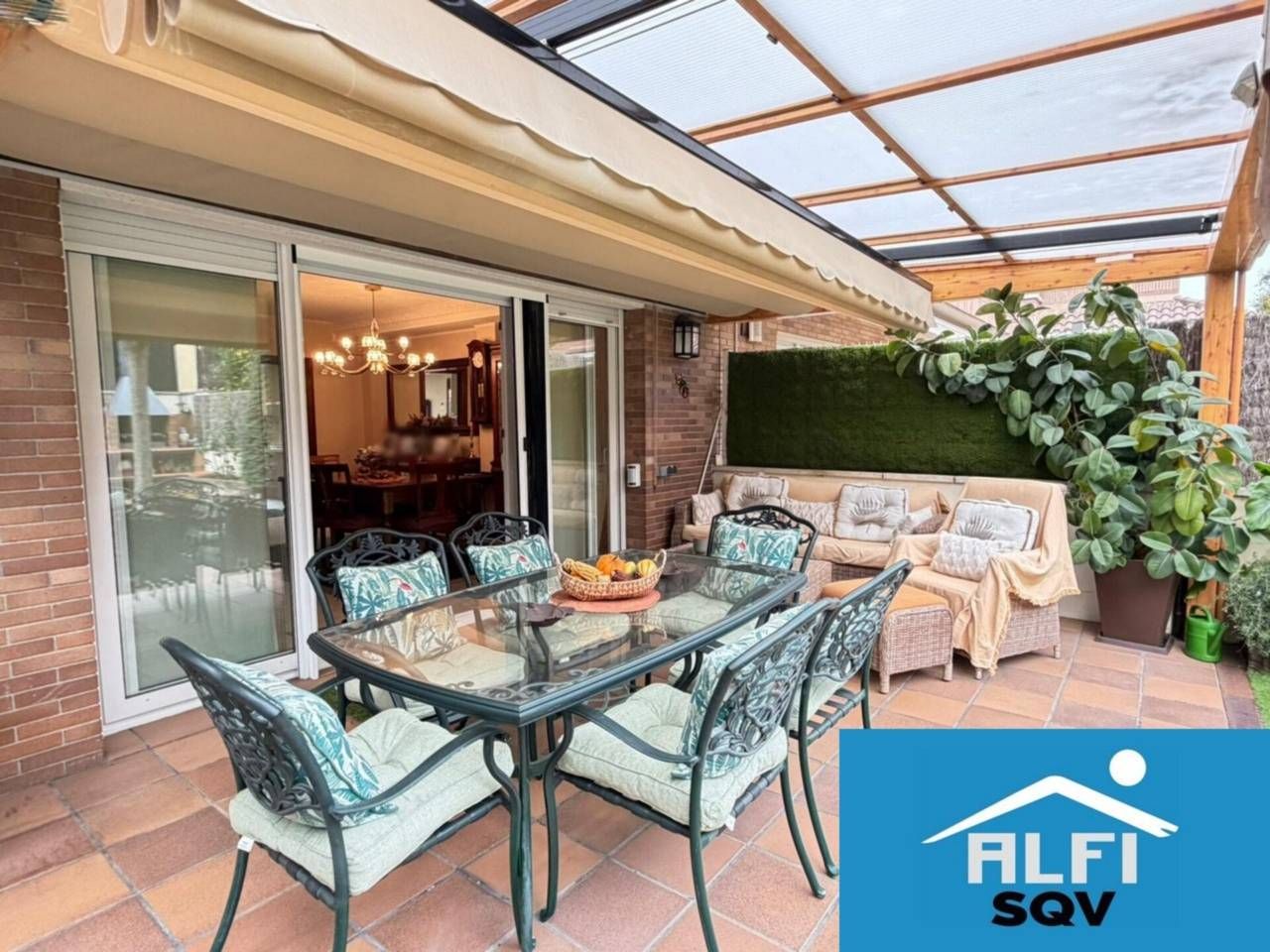 Terrassa de Casa o xalet en venda en Sant Quirze del Vallès amb Aire condicionat, Calefacció i Jardí privat