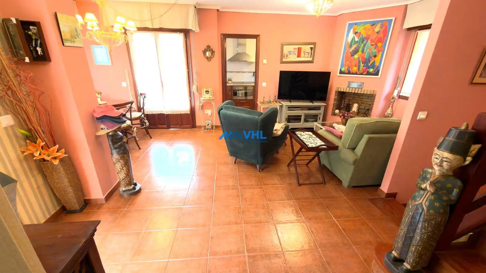 Living room of Houses for sale in Castro-Urdiales  with Heating, Private garden and Balcony