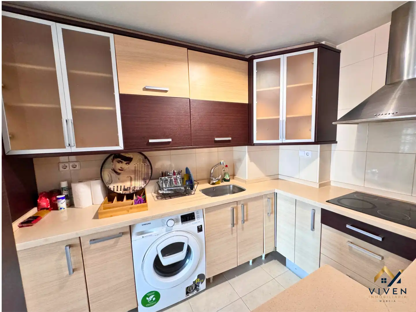 Cocina de Ático en venta en Murcia con Aire acondicionado, Calefacción y Terraza