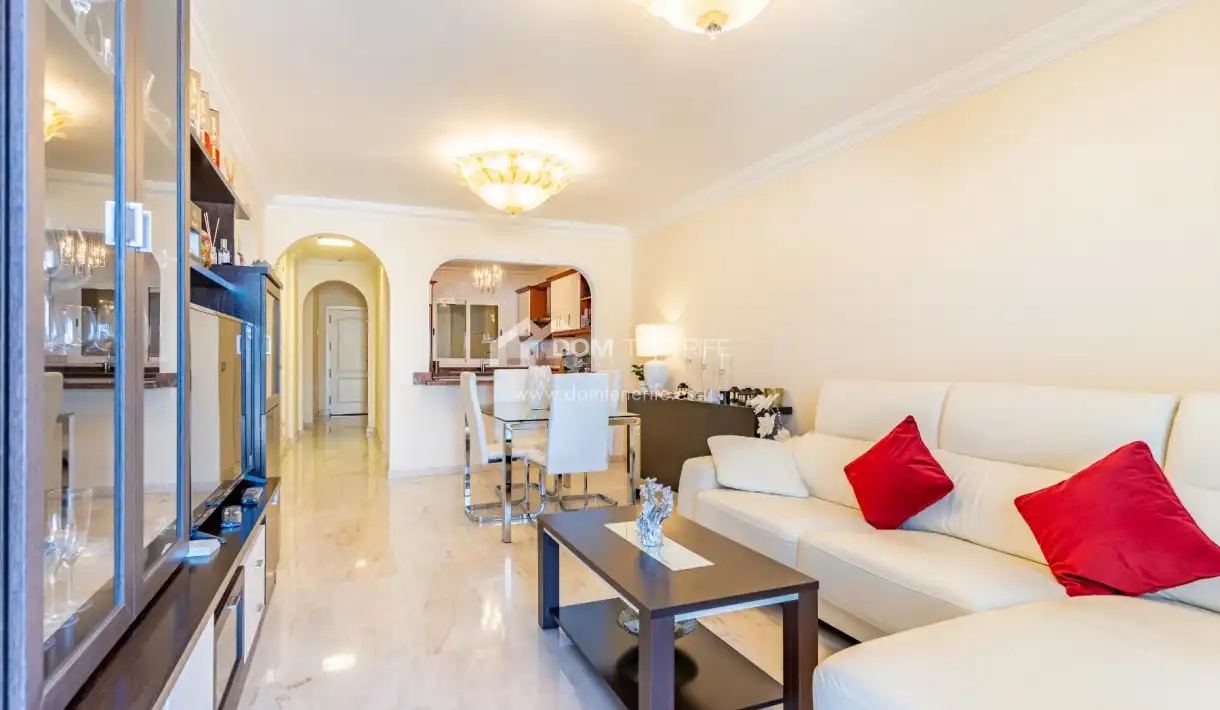 Sala de estar de Piso de alquiler en Santiago del Teide con Terraza, Trastero y Piscina