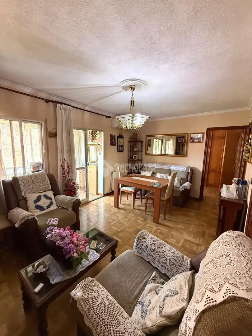 Wohnzimmer von Wohnung zum Verkauf in Madrid mit Klimaanlage, Heizung und Terrasse