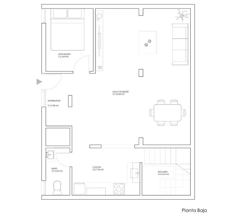 Casa a schiera con terrazza in vendita a Calle JUAN MARTIN GARCIA 7, imagen 38