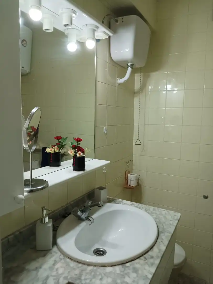 Bany de Apartament de lloguer en Gorliz amb Calefacció, Terrassa i Moblat