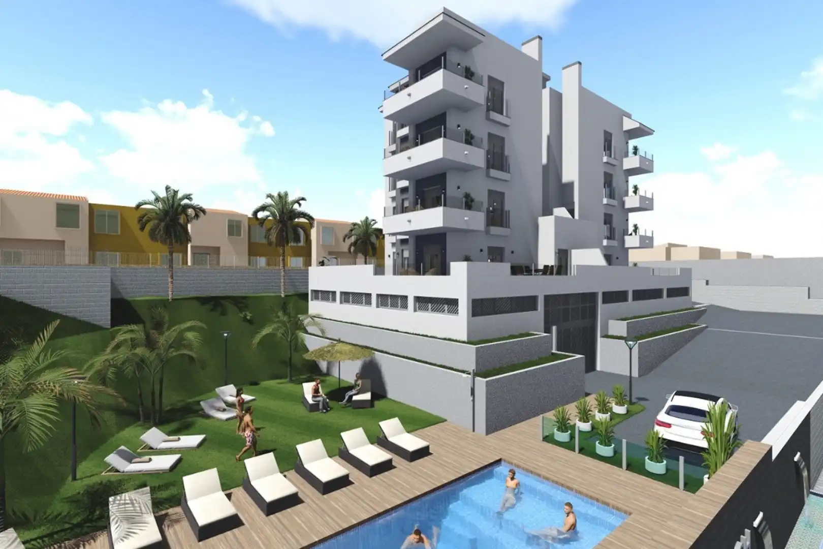 Piso con terraza en venta en Villamartin, imagen 2