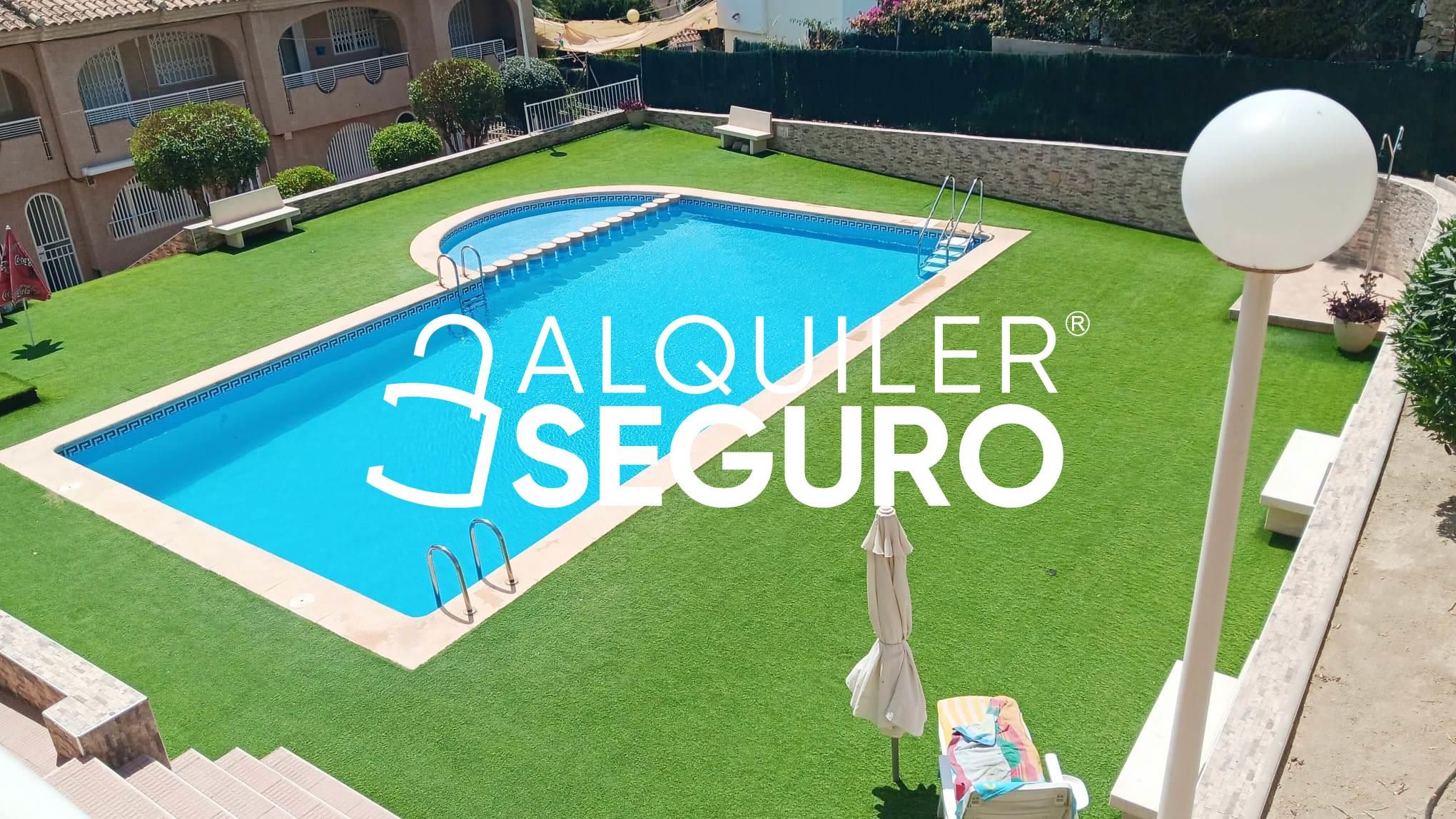 Piscina de Piso de alquiler en Mazarrón con Aire acondicionado, Calefacción y Terraza