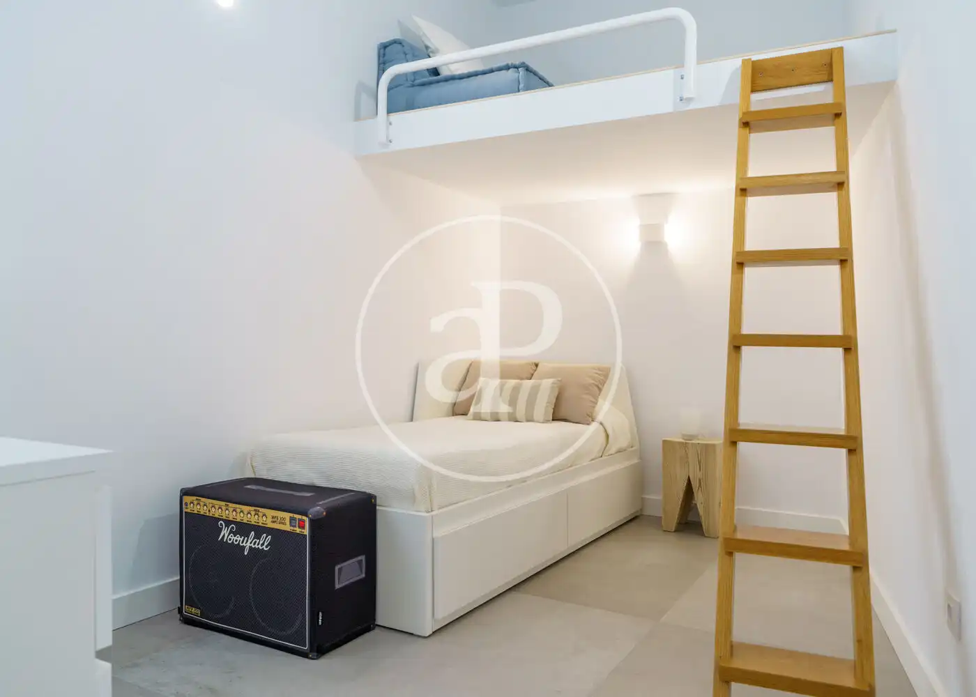Bedroom of Flat for rent in Madrid  with Air Conditioner, Heating and Furnished