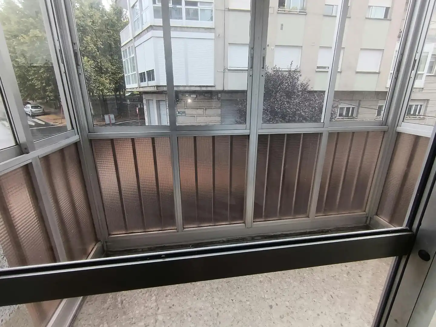Terraza de Piso para compartir en Ourense Capital  con Calefacción, Terraza y Amueblado