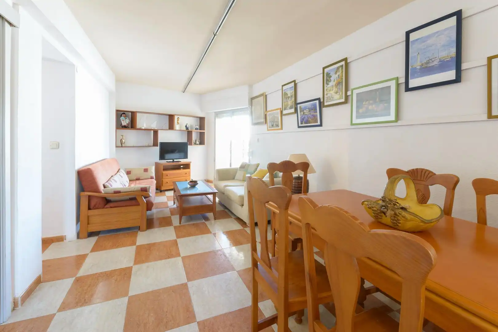 Sala de estar de Apartamento en venta en Gandia con Jardín privado, Terraza y Trastero