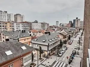 Vista exterior de Pis en venda en A Coruña Capital  amb Calefacció, Parquet i Terrassa