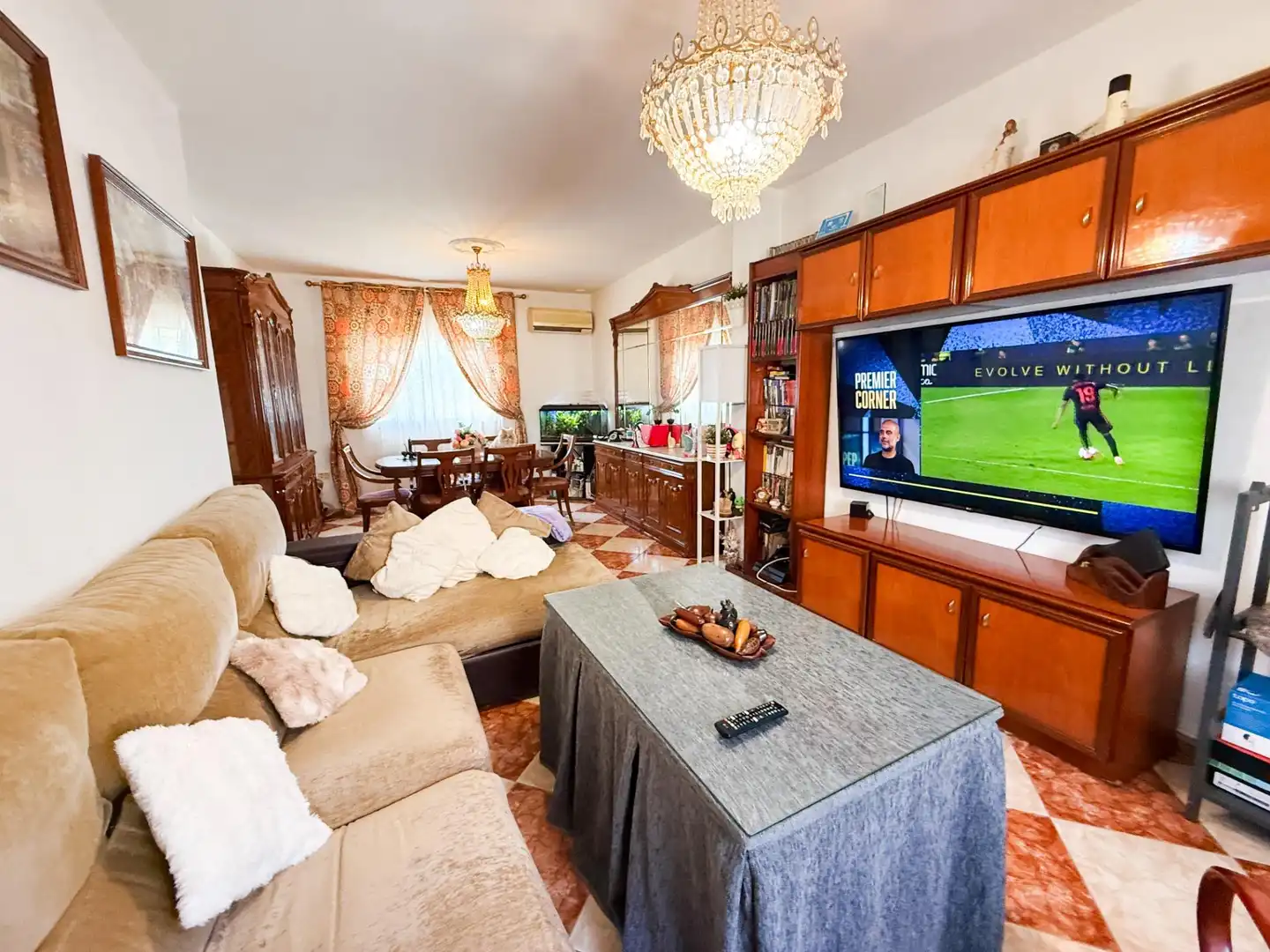 Living room of Houses for sale in Puerto Real  with Air Conditioner and Balcony