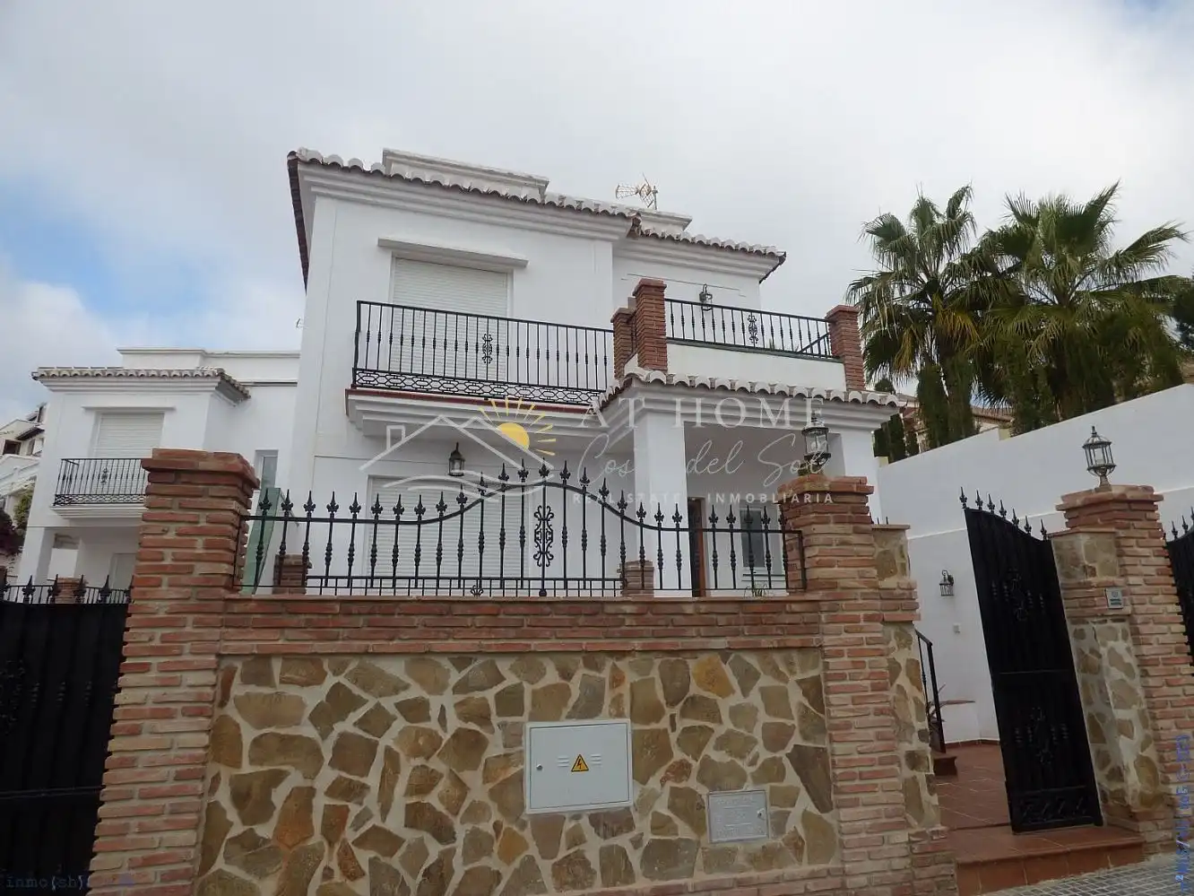 Exterior view of Houses for sale in Nerja  with Air Conditioner, Terrace and Storage room