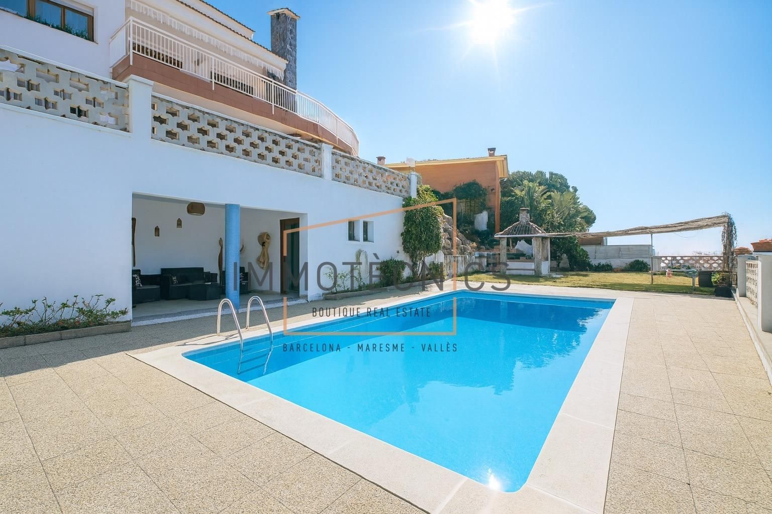 Exterior view of House or chalet for sale in Canet de Mar  with Air Conditioner, Heating and Private garden
