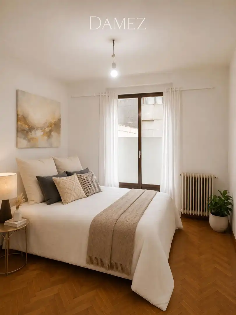Schlafzimmer von Wohnung zum Verkauf in Madrid mit Heizung