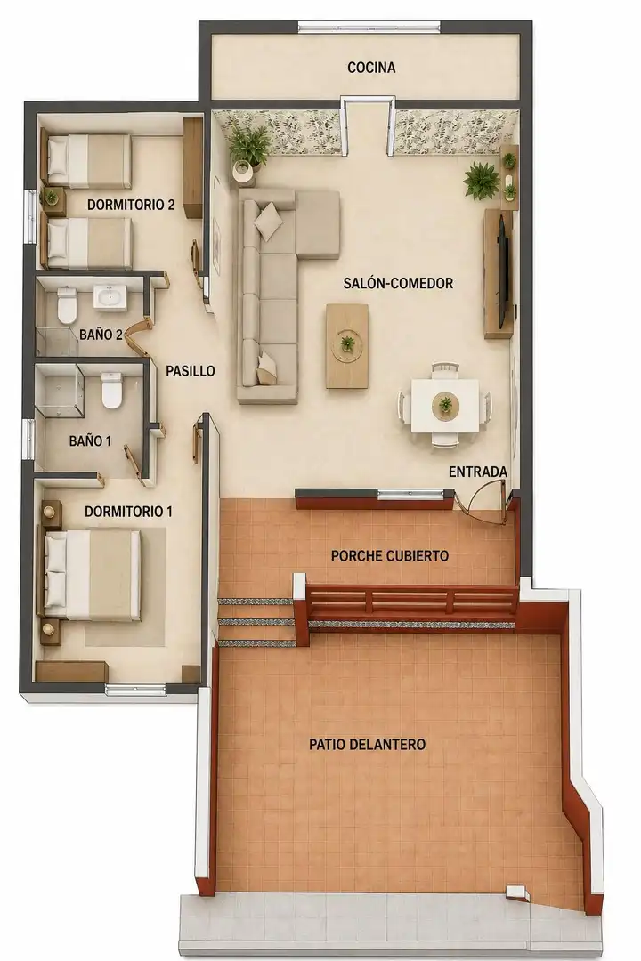 Bungalow con piscina en venta en Calle L-2 LAGO SOL, imagen 8