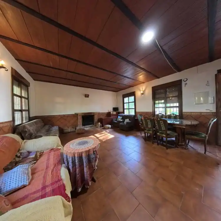 Sala de estar de Finca rústica en venta en Castaño del Robledo