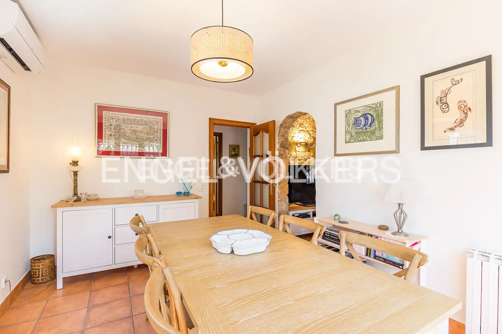 Comedor de Casa o chalet en venta en Torredembarra con Aire acondicionado, Calefacción y Jardín privado