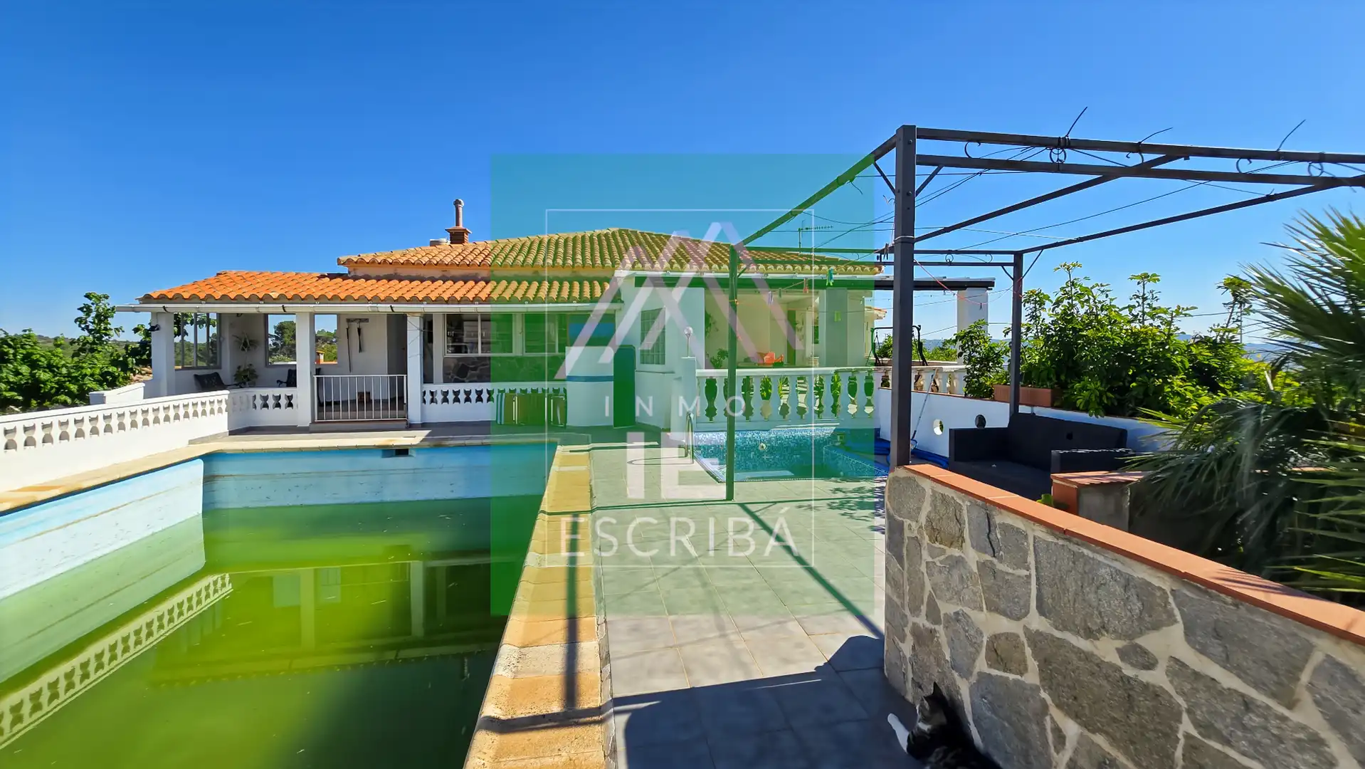 Piscina de Casa o chalet en venta en Catadau con Aire acondicionado, Calefacción y Jardín privado