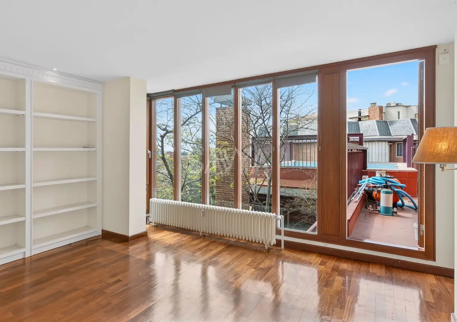 Balcony of Attic for sale in Barcelona  with Terrace, Storage room and Swimming Pool
