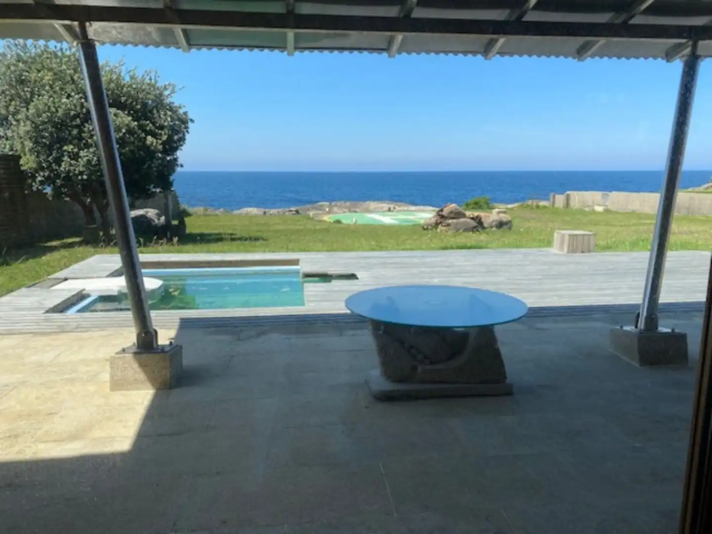 Terrace of Houses for rent in Oia  with Private garden, Terrace and Swimming Pool