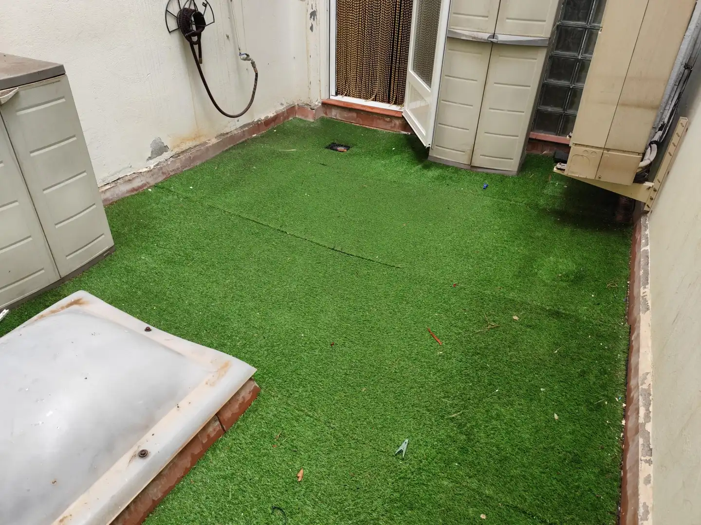 Garten von Wohnung zum Verkauf in Almería mit Klimaanlage, Parkett und Möbliert