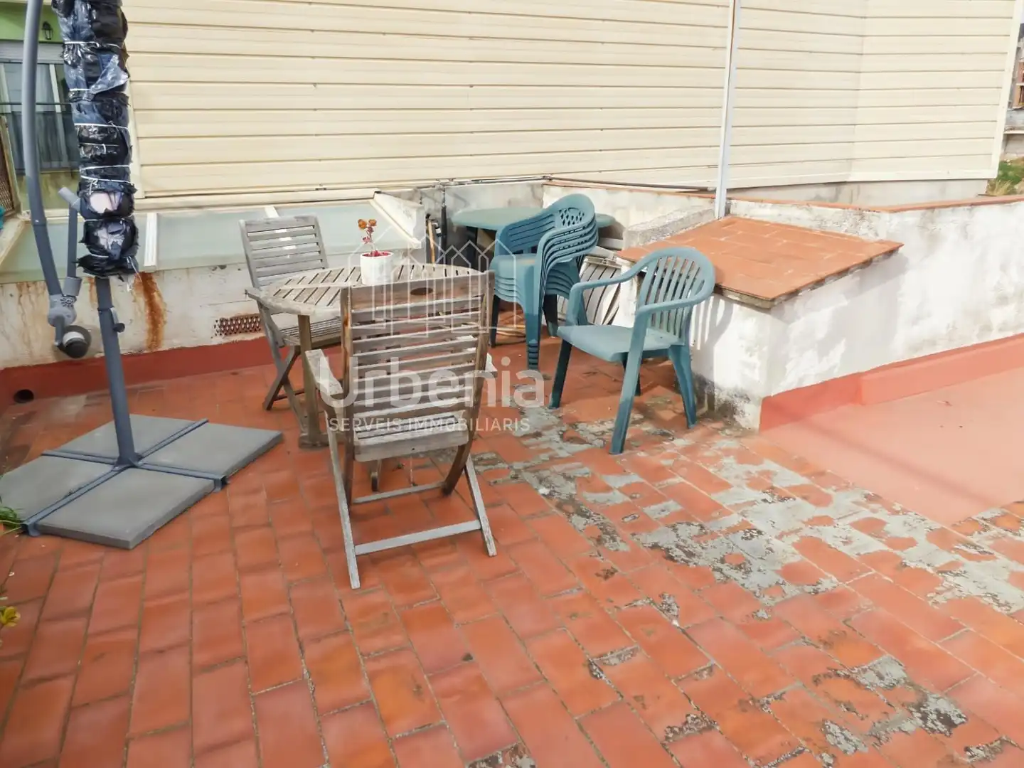 Terraza de Piso en venta en Mataró con Calefacción, Terraza y Amueblado