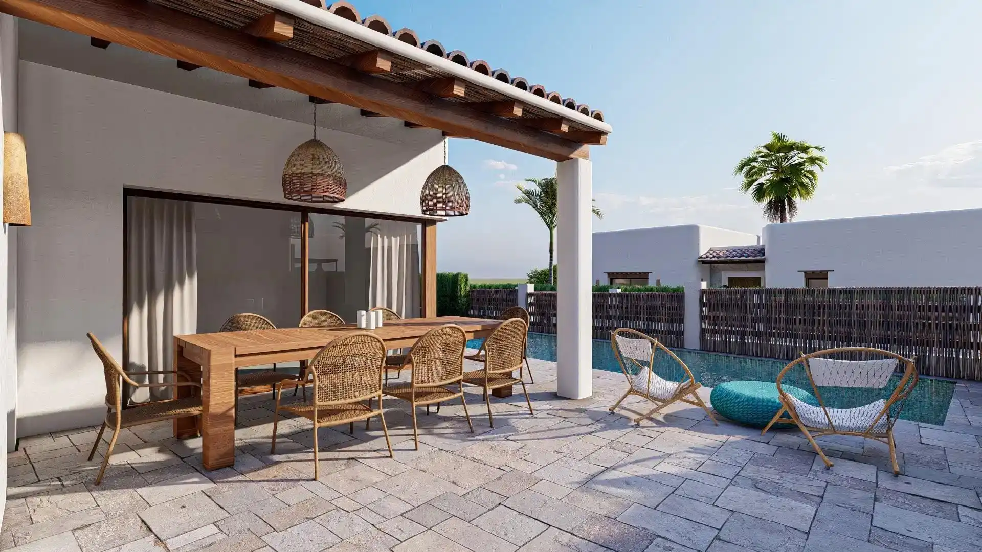 Terraza de Casa o chalet en venta en L'Alfàs del Pi con Aire acondicionado, Jardín privado y Terraza