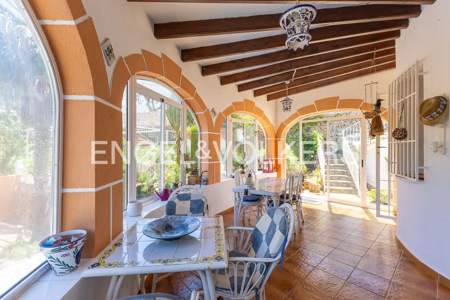 Terrace of Houses for sale in Dénia  with Air Conditioner, Heating and Private garden