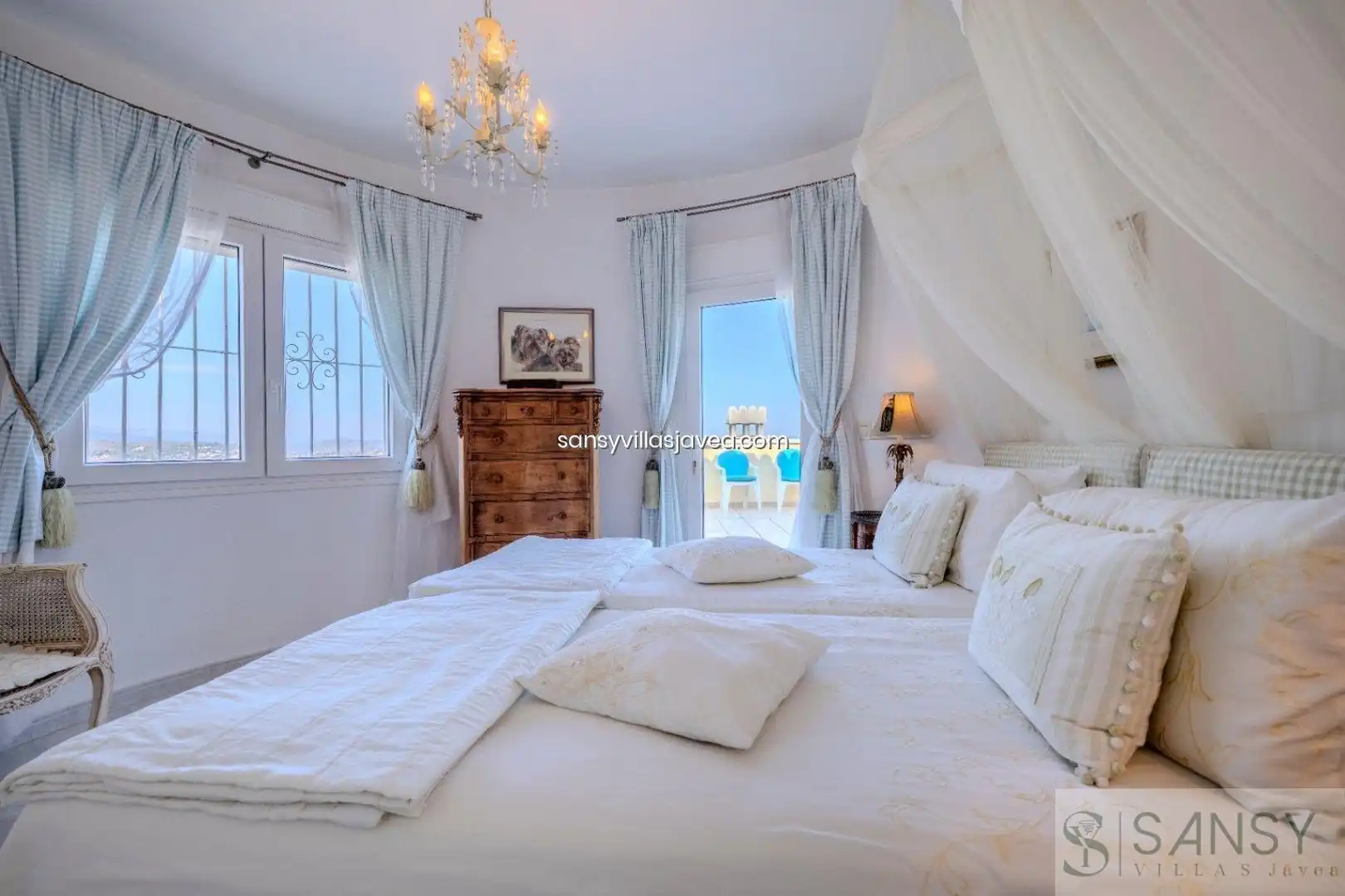Bedroom of Houses for sale in Jávea / Xàbia  with Air Conditioner and Storage room