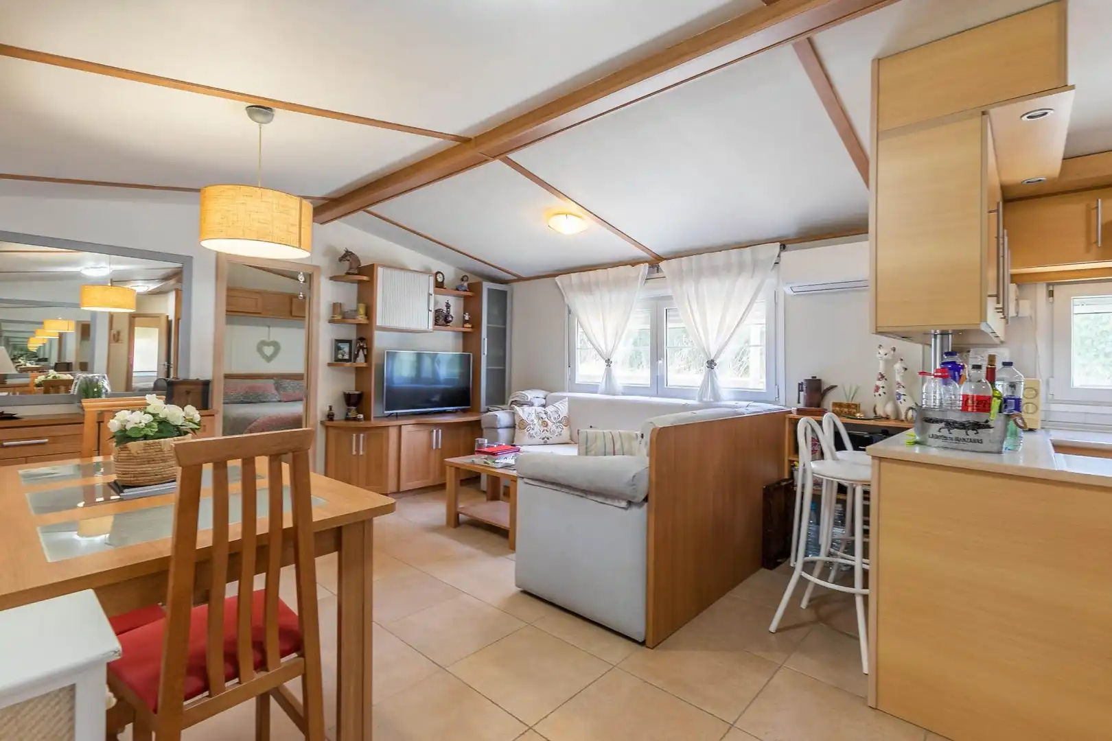 Living room of Houses for sale in Almoguera  with Air Conditioner, Heating and Private garden