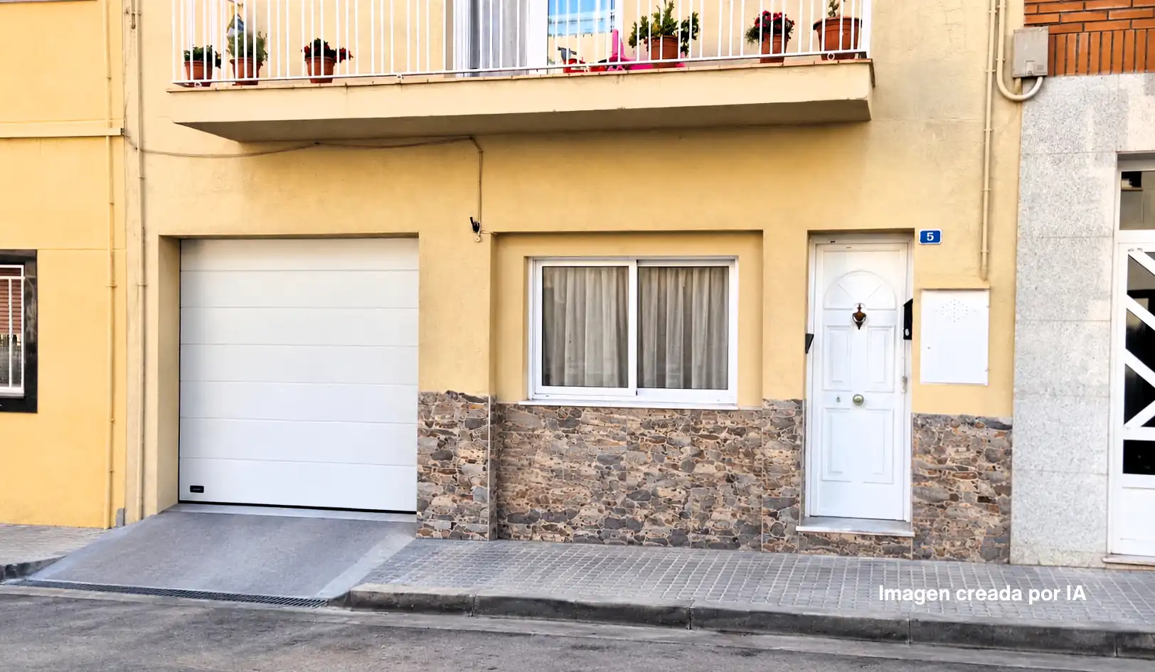 Vista exterior de Casa adosada en venta en Sabadell con Calefacción, Terraza y Horno