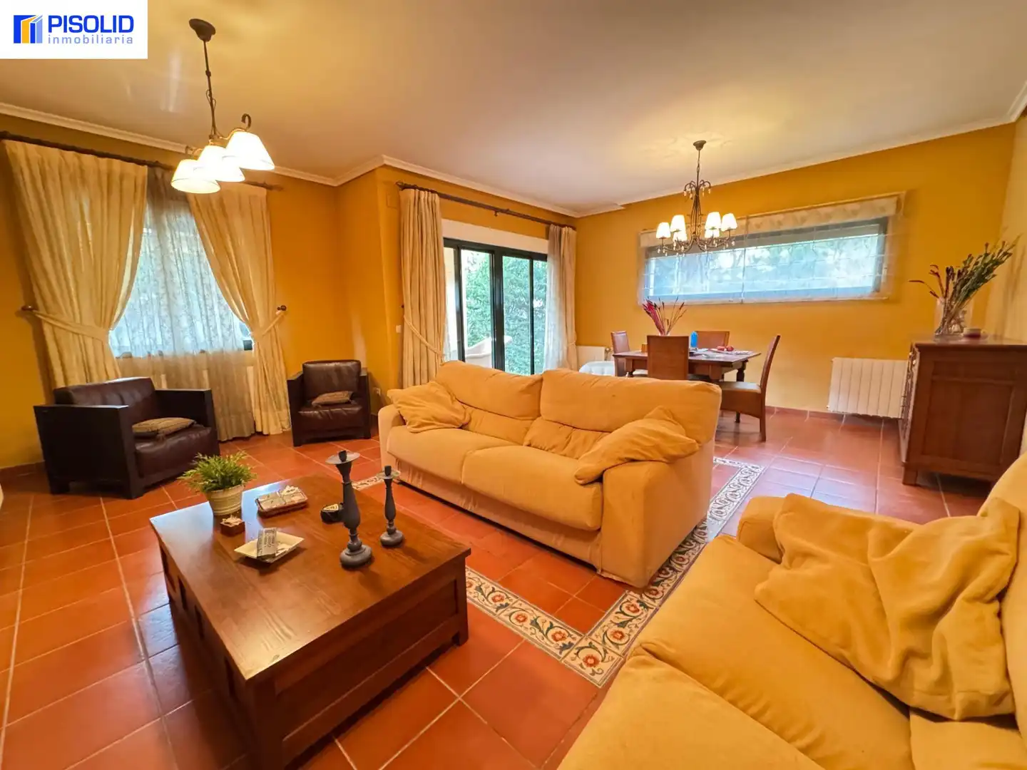 Sala d'estar de Casa adosada en venda en Tordesillas