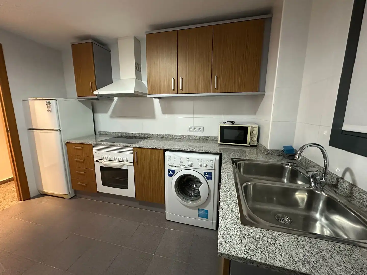 Kitchen of Flat for sale in L'Olleria  with Heating and Storage room