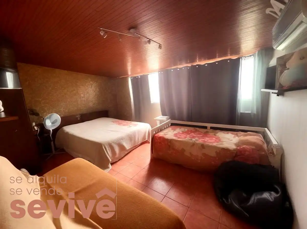 Schlafzimmer von Maisonette zum Verkauf in Arona mit Klimaanlage, Möbliert und Balkon