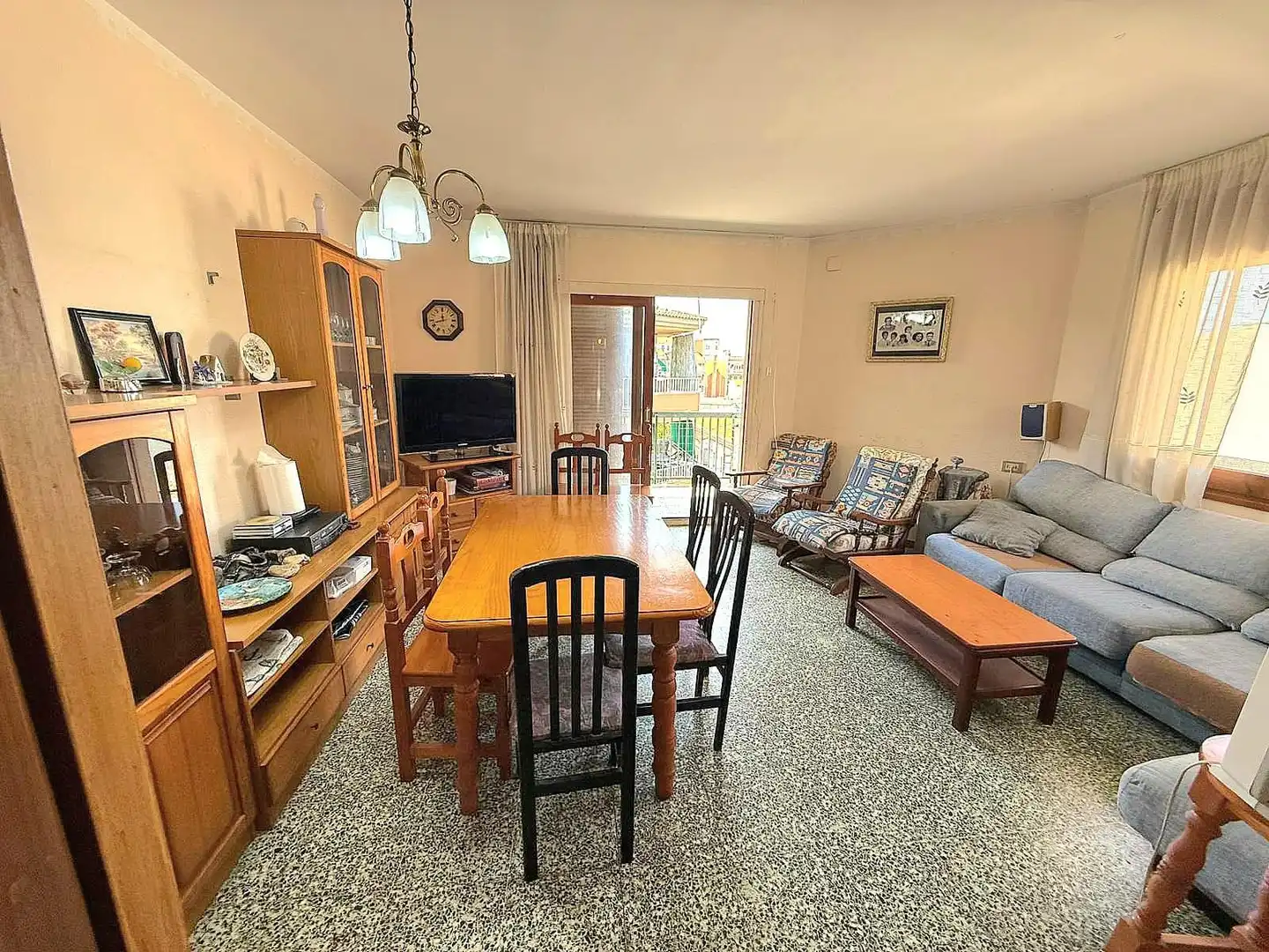 Sala d'estar de Apartament en venda en Calafell amb Calefacció, Terrassa i Balcó