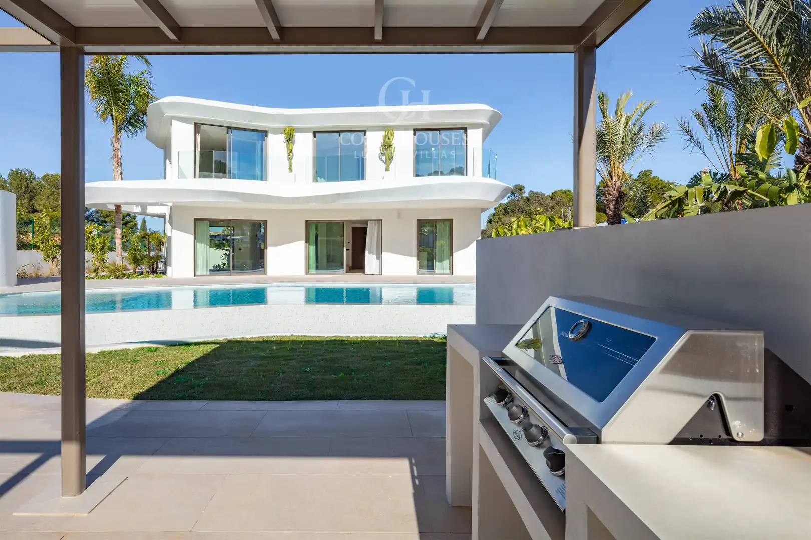 Exterior view of Houses for sale in Jávea / Xàbia  with Air Conditioner, Private garden and Terrace