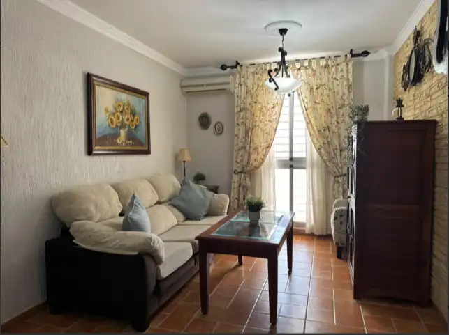 Living room of Flat for sale in Sanlúcar de Barrameda  with Furnished