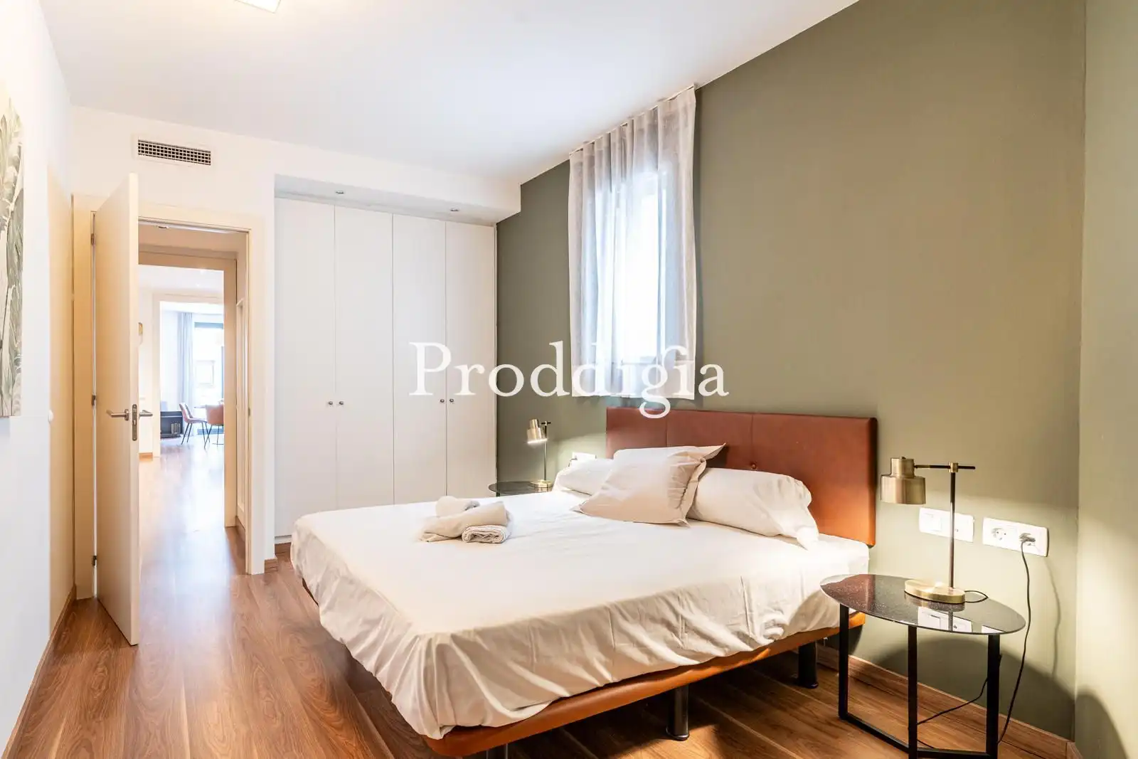 Bedroom of Flat for rent in Barcelona  with Air Conditioner and Furnished
