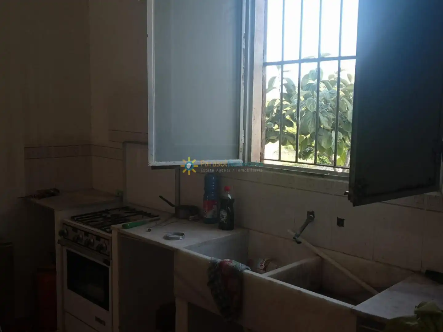 Cocina de Finca rústica en venta en Albaida con Jardín privado y Trastero