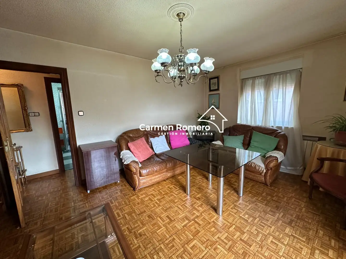 Living room of Flat for sale in Salamanca  with Heating and Balcony