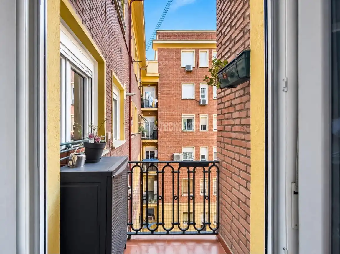 Balcony of Flat for sale in Madrid  with Air Conditioner, Heating and Home automation