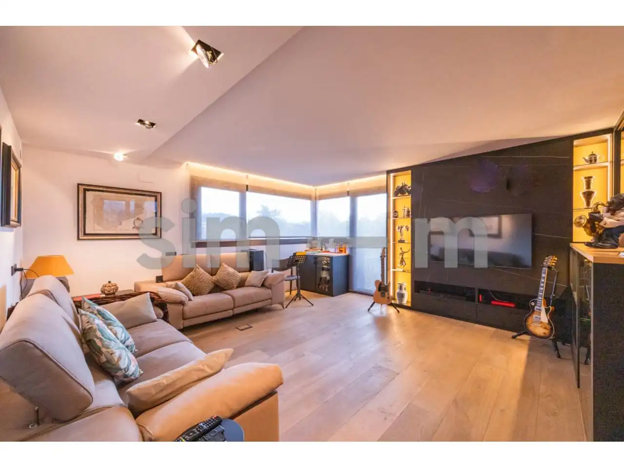 Sala de estar de Casa o chalet en venta en Sant Julià de Vilatorta con Aire acondicionado, Calefacción y Jardín privado