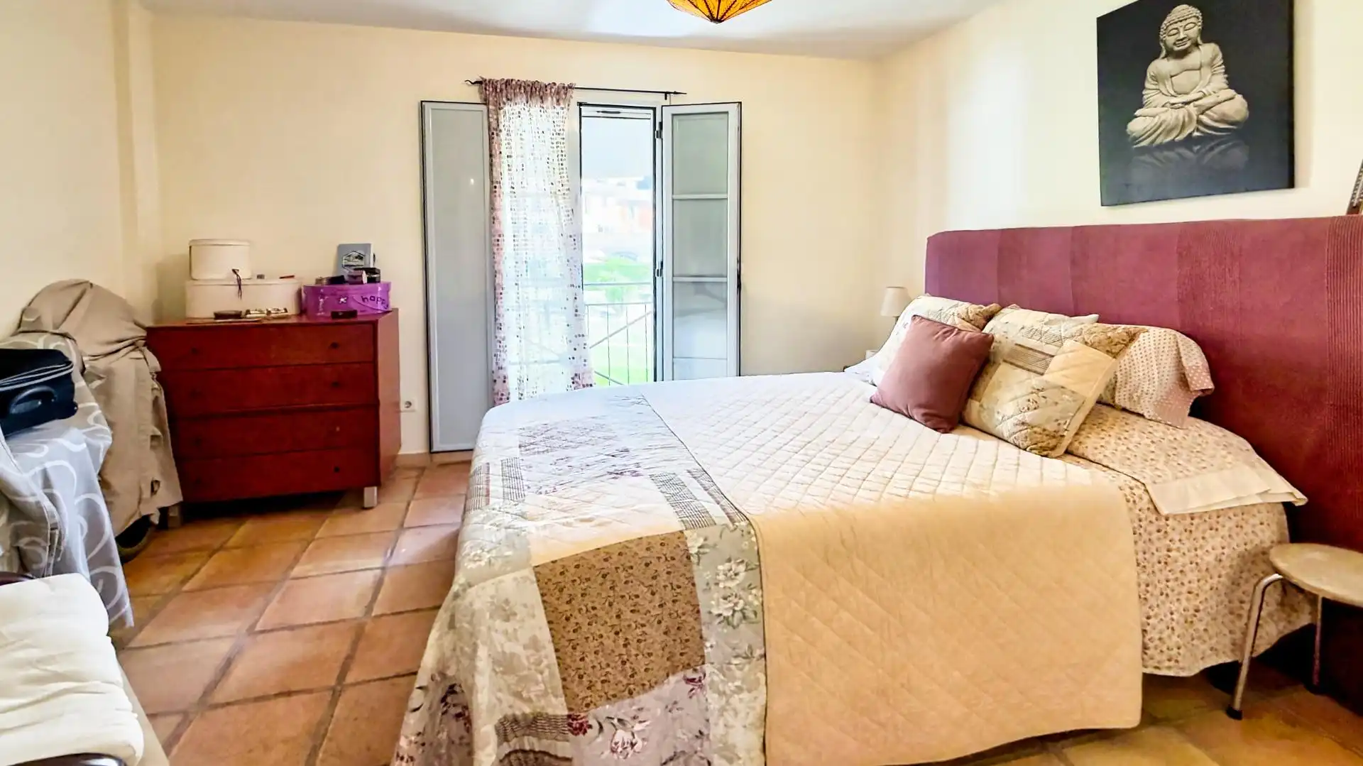 Habitación de Casa adosada en venta en Finestrat con Aire acondicionado, Jardín privado y Terraza
