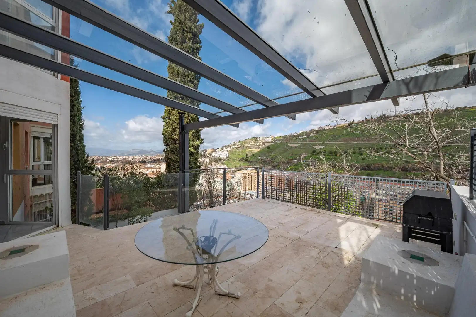Terraza de Casa adosada en venta en Granada con Aire acondicionado y Calefacción