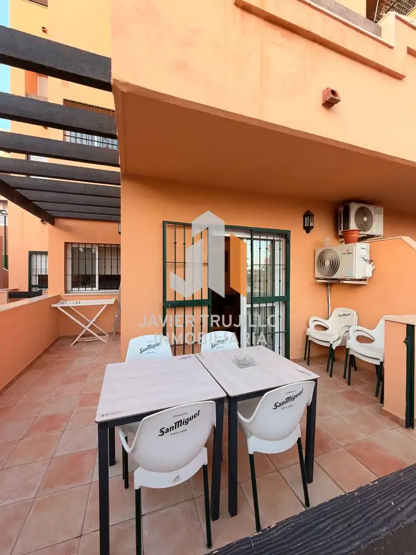 Terrasse von Wohnungen zur Miete in Urbanización Santa Rosa