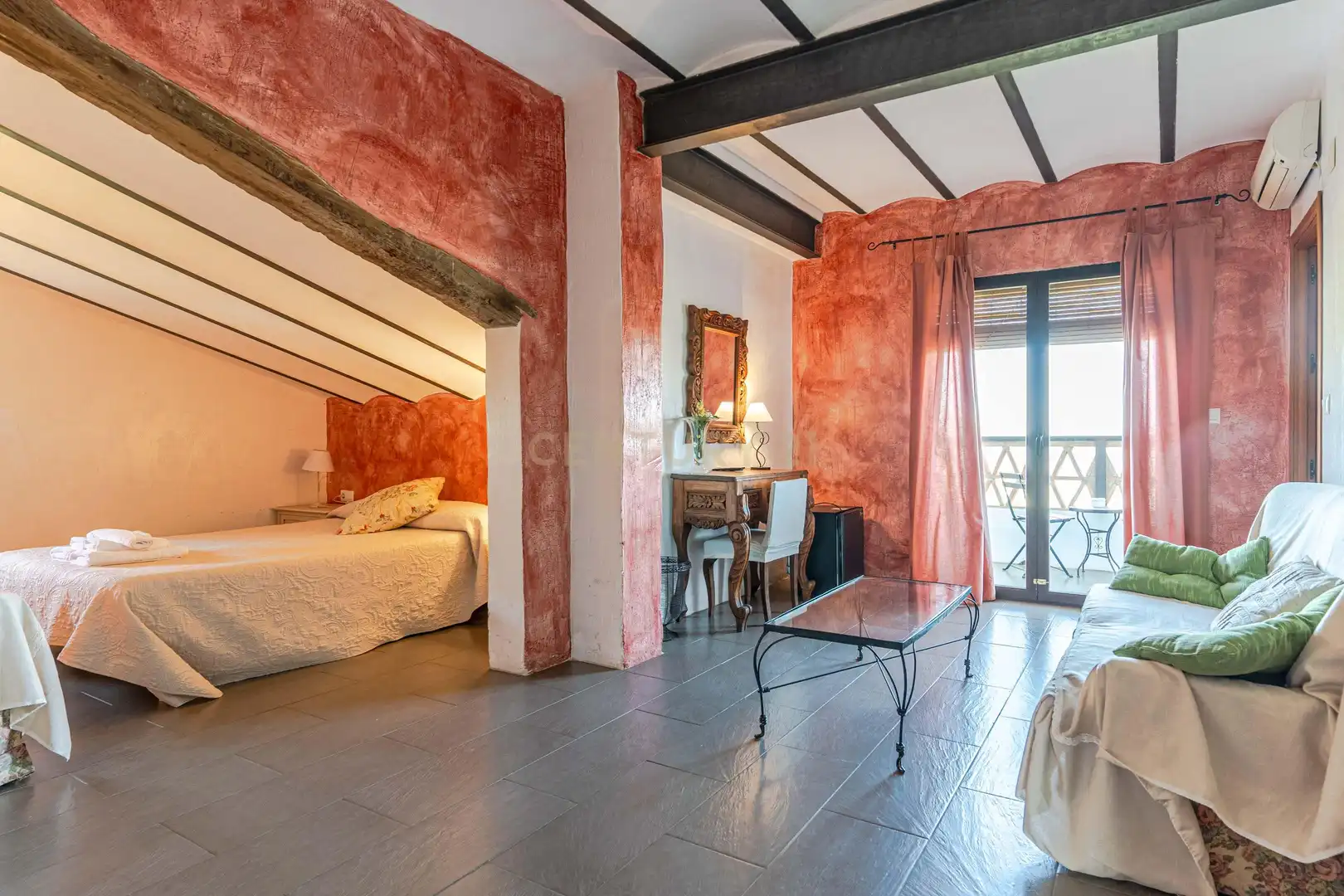 Bedroom of Houses for sale in Pinos Genil  with Air Conditioner, Private garden and Furnished