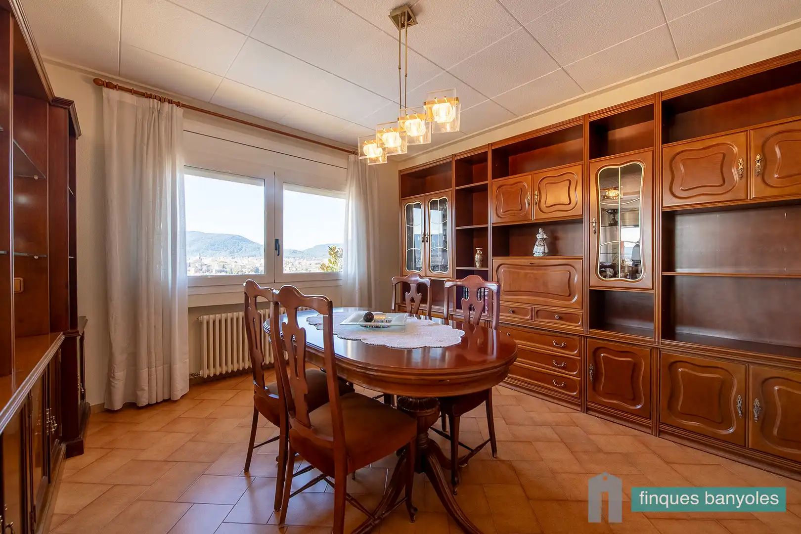 Dining room of Houses for sale in Banyoles  with Air Conditioner, Heating and Private garden