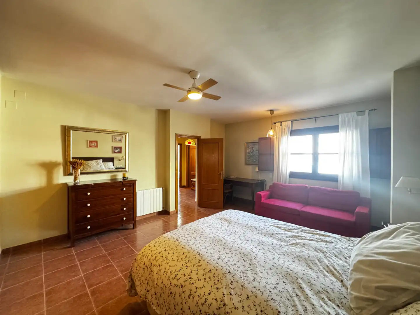 Schlafzimmer von Einfamilien-Reihenhaus zum Verkauf in Canet d'En Berenguer mit Klimaanlage, Heizung und Terrasse