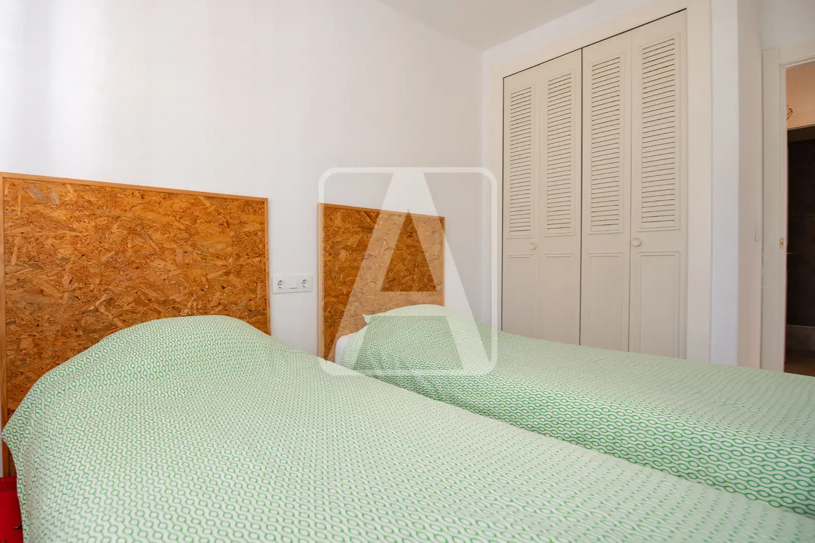 Dormitori de Apartament en venda en Calpe / Calp amb Aire condicionat, Terrassa i Traster