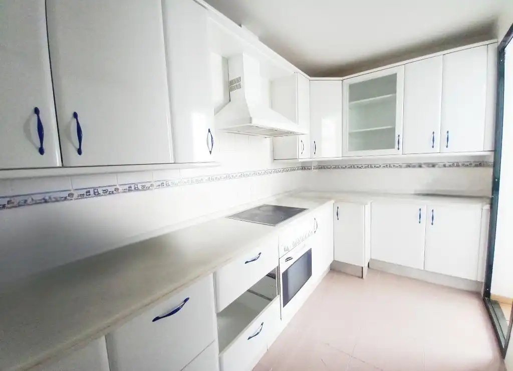 Kitchen of Flat for sale in Jerez de la Frontera  with Air Conditioner, Heating and Balcony
